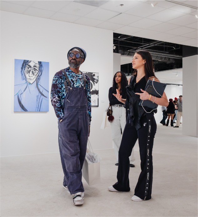 Bailey Jane with André 3000 at Basic.Space LA.