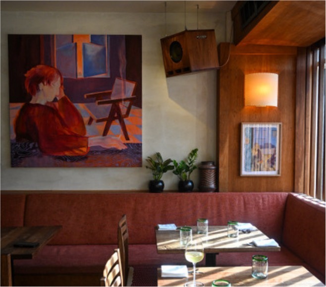 Gaz Herbert's restaurant Comal, Lower East Side. Photo by Isaac Crown.